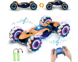 Revvix Bestuurbare Auto - RC Auto - Afstandsbestuurbare auto - Radiografisch bestuurbare auto - Race auto afstandbestuurbaar - Auto afstandsbediening - Stuntauto - Rook & Licht - 2 Accu's - Buiten - voor Jongens & Volwassenen - Offroad - Drift - Car