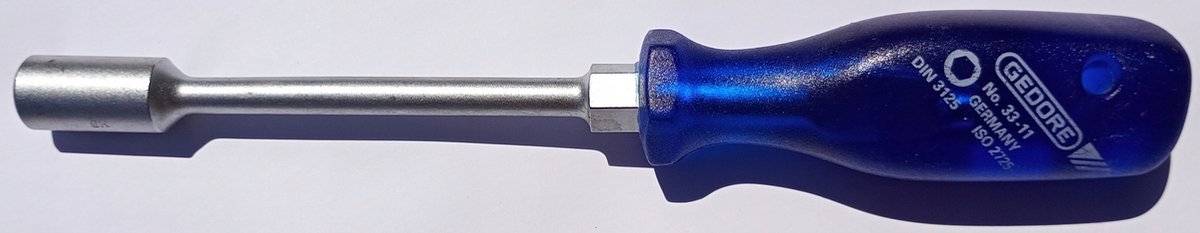Gedore Ringsleutel HEX 11mm x 125mm - Ergonomische Grip