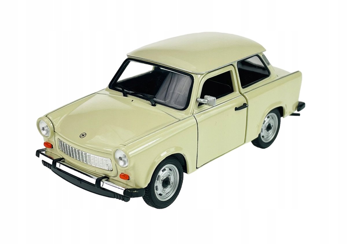 Merkloos Trabant 601 Modelauto 1:24 Beige Metaal