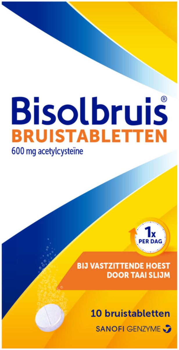 Bisolvon Bisolbruis - 3 x 10 bruistabletten