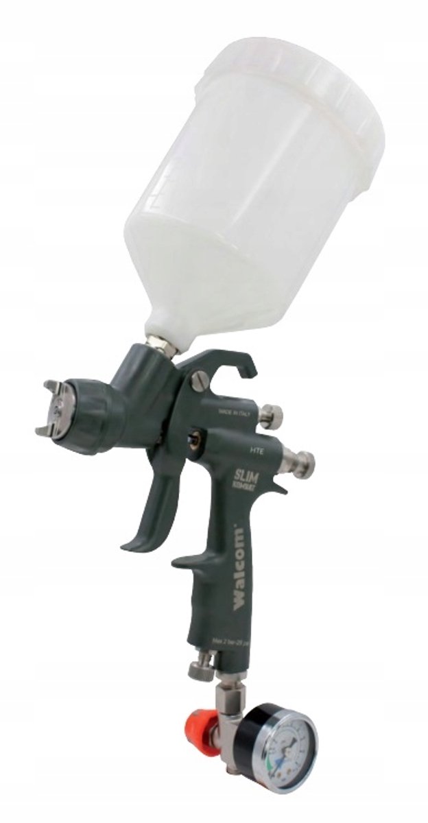 Walcom Slim Kombat HTE Verfspuit 1,5 mm - Hoog rendement