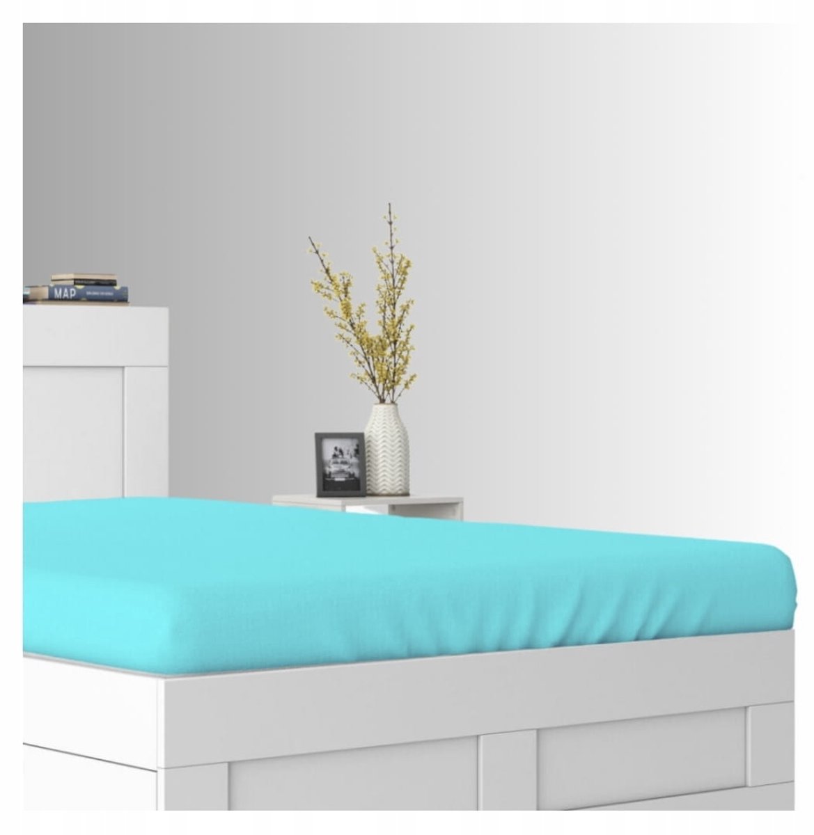 Terry Hoeslaken 200x220cm Mintgroen - Dik & Nederlands product