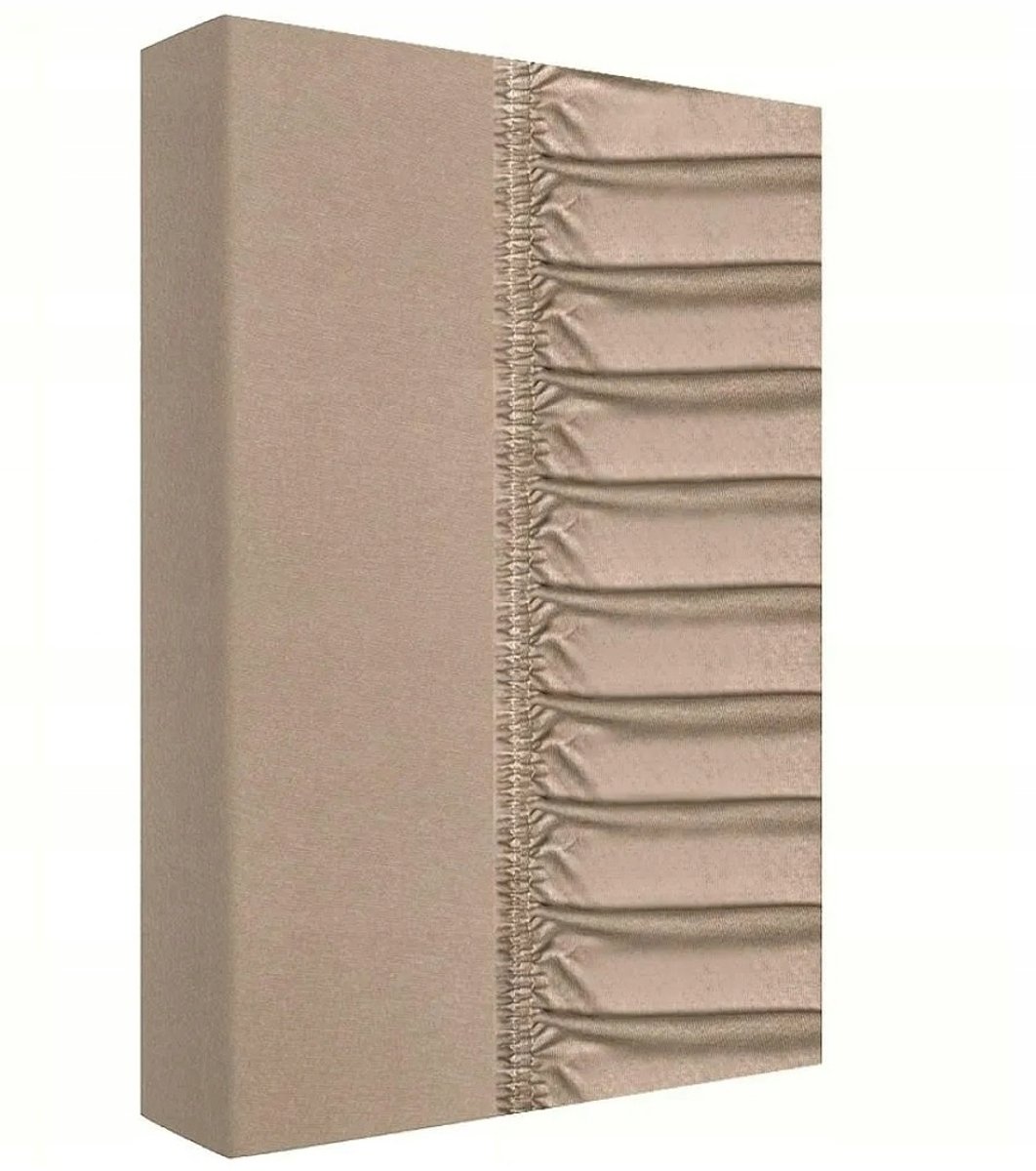 Jersey laken met elastiek 200x220 cm - Latte