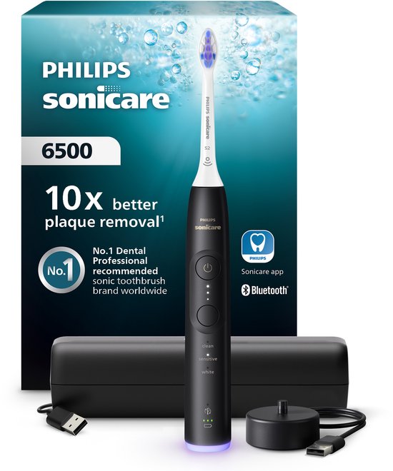 Philips Sonicare 6500 Elektrische Tandenborstel Zwart