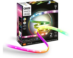 Calex Smart LED Strip - 2M, Slimme Lichtstrip, RGBIC+CCT,...