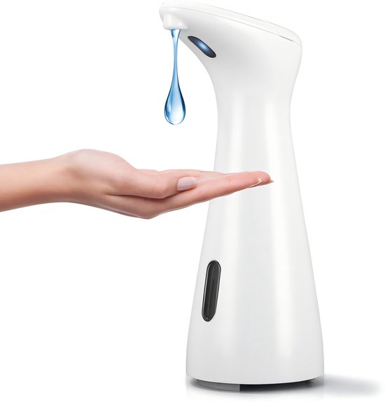 Distributeur de savon automatique, étanche, à détection automatique, Wit, 200 ml, avec capteur infrarouge, résistance à l'eau IPX6