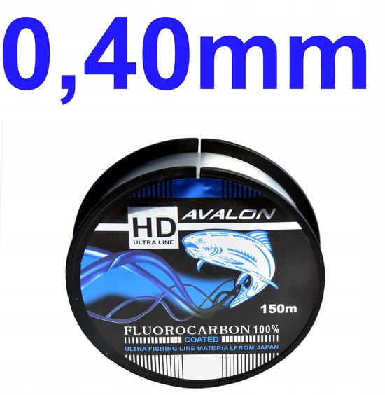 Miracle Fish Fluorocarbon Vislijn 0.40mm 21kg 120m — afbeelding 2