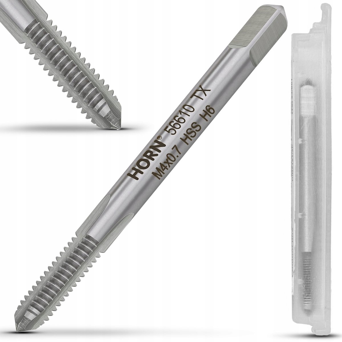 Handmatige Schroefdraadsnijder M4x0.7 mm HSS DIN-352/1P voor Metaal