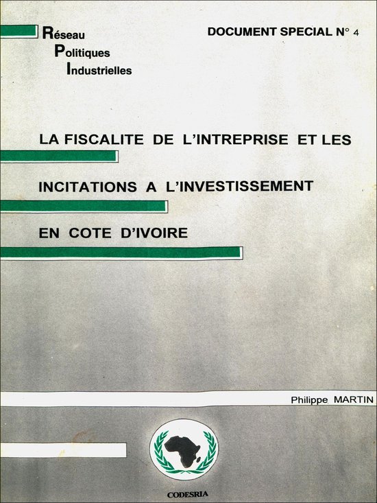 La fiscalité de l'entreprise et les incitations à l'invest ... - cover