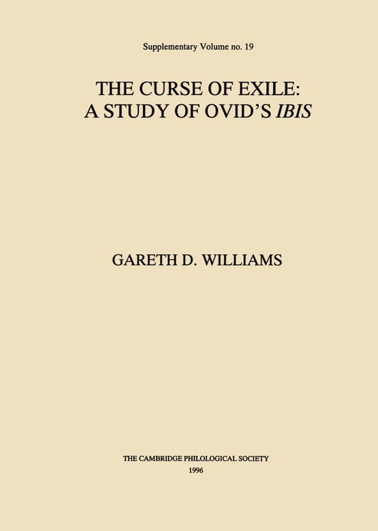 Proceedings of the Cambridge Philological Society Supplement ... - cover