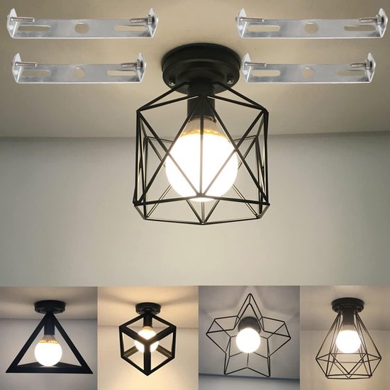 8-delige-montagebeugel-plafondplaat-beugel-voor-lamp-metaal