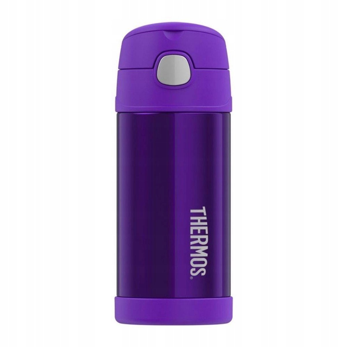 Thermos Kinder Drinkfles met Rietje - 0,35L - Paars