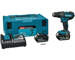 Klopboor-/Schroefmachine Makita 18 V Dhp482rfj