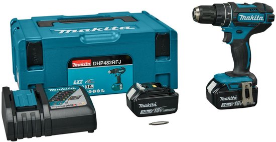 Makita combiset accuboormachine slagmoeraanzetter 18V 5.0Ah