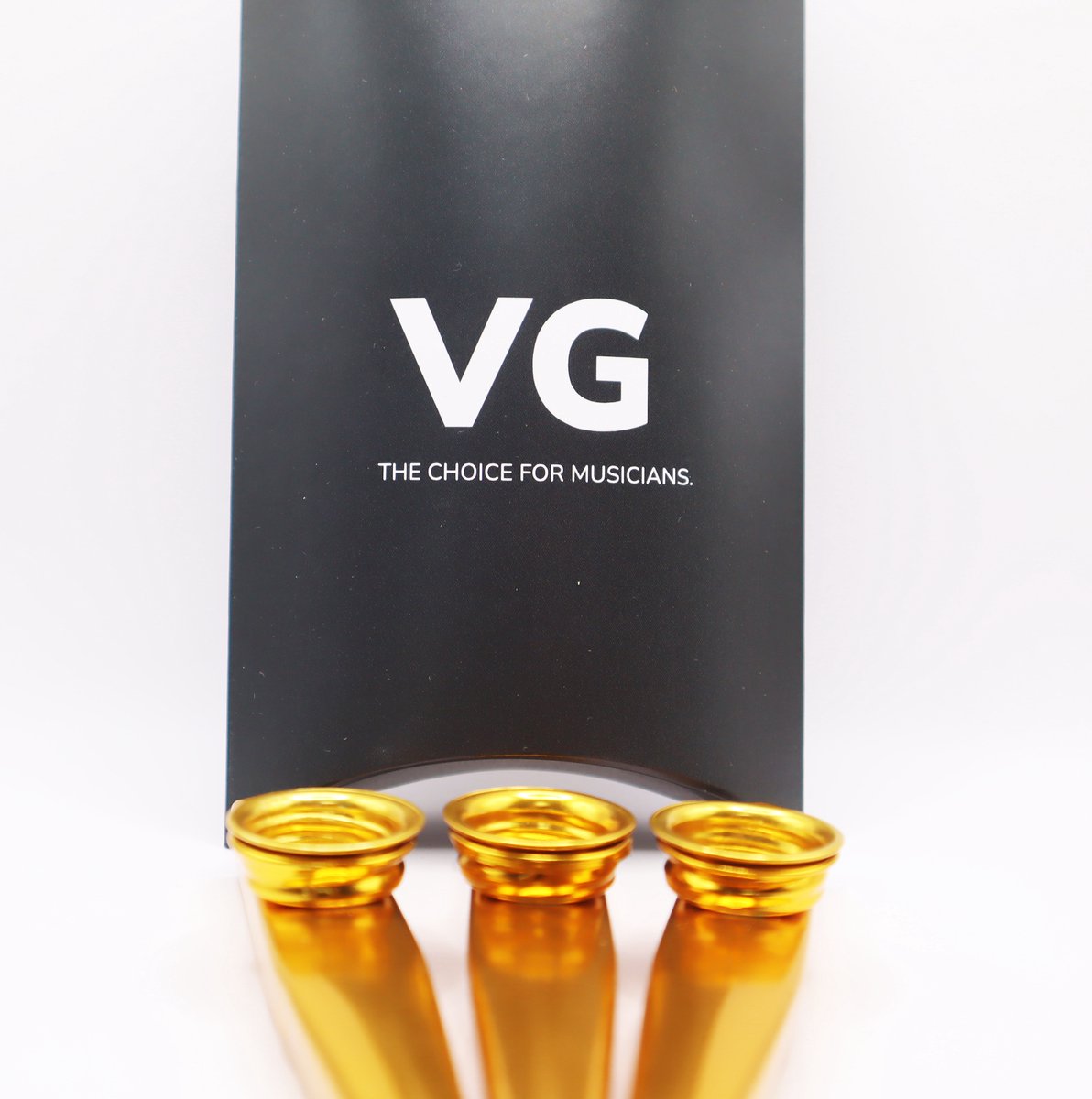 VG Kazoo muziekinstrument | goudkleurig | 3 stuks