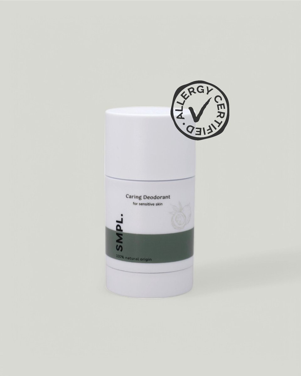SMPL Verzorgende Deodorant - 100% natuurlijk - voor de gevoelige huid - vrij van aluminium, parfum en baking soda