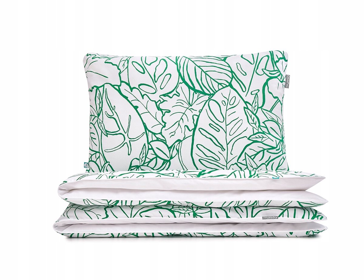 Tropische Bladeren Beddengoed Set 90x120cm + 60x40cm Katoen