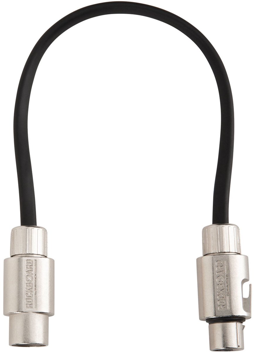 RockBoard XLR kabel plat male-female 30 cm