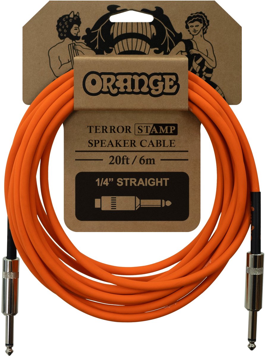 Orange CBL41-HPJJ Terror Stamp Speaker Cable speakerkabel 2p jack - jack 6m