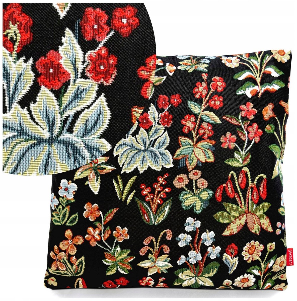 Gobelin Sierkussenhoes Nadia 40x40 cm - Tijdloos en Decoratief