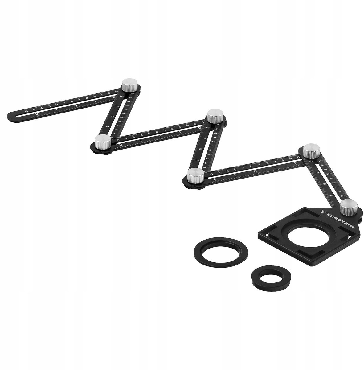 Aluminium Vouwliniaal 1000mm - Multifunctioneel Meetgereedschap