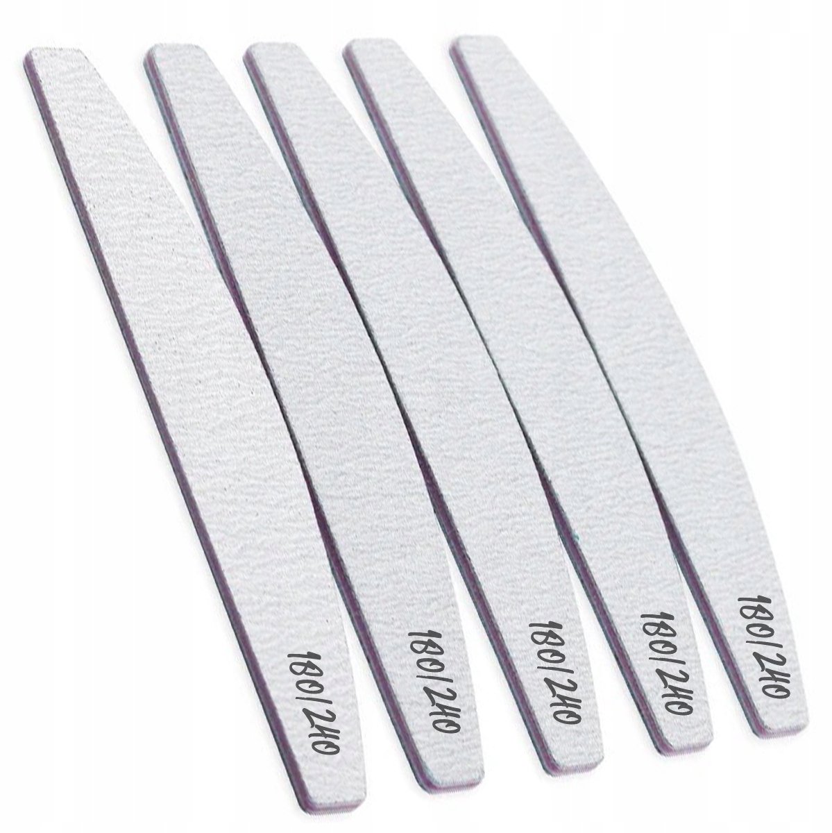 5x Nagelvijllaars Zebra 180/240 - Professioneel