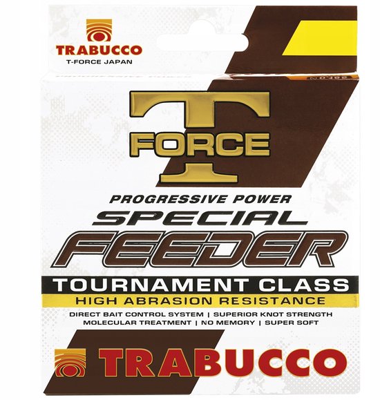Trabucco T-Force Special Feeder Vislijn 0,185mm 300m - Donkerbruin van Trabucco — afbeelding 2