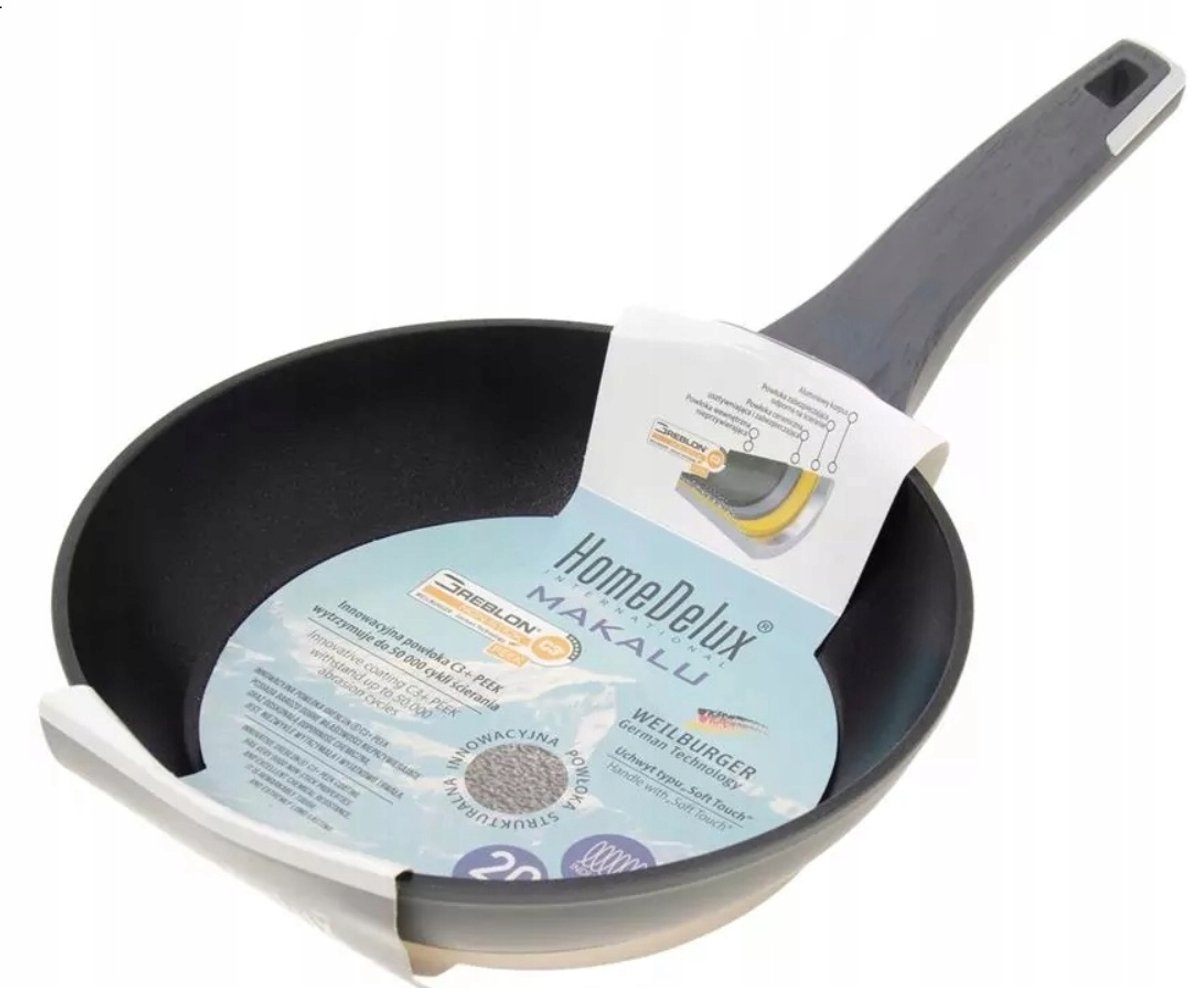 Greblon C3+ Koekenpan 20cm Makalu - Anti-aanbak & Inductie