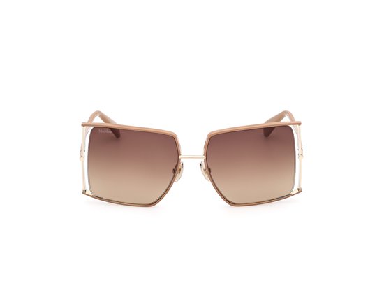 Maxmara MM0120 Shiny light brown 58/17/135 WOMAN Zonnebrillen van Merkloos — afbeelding 4