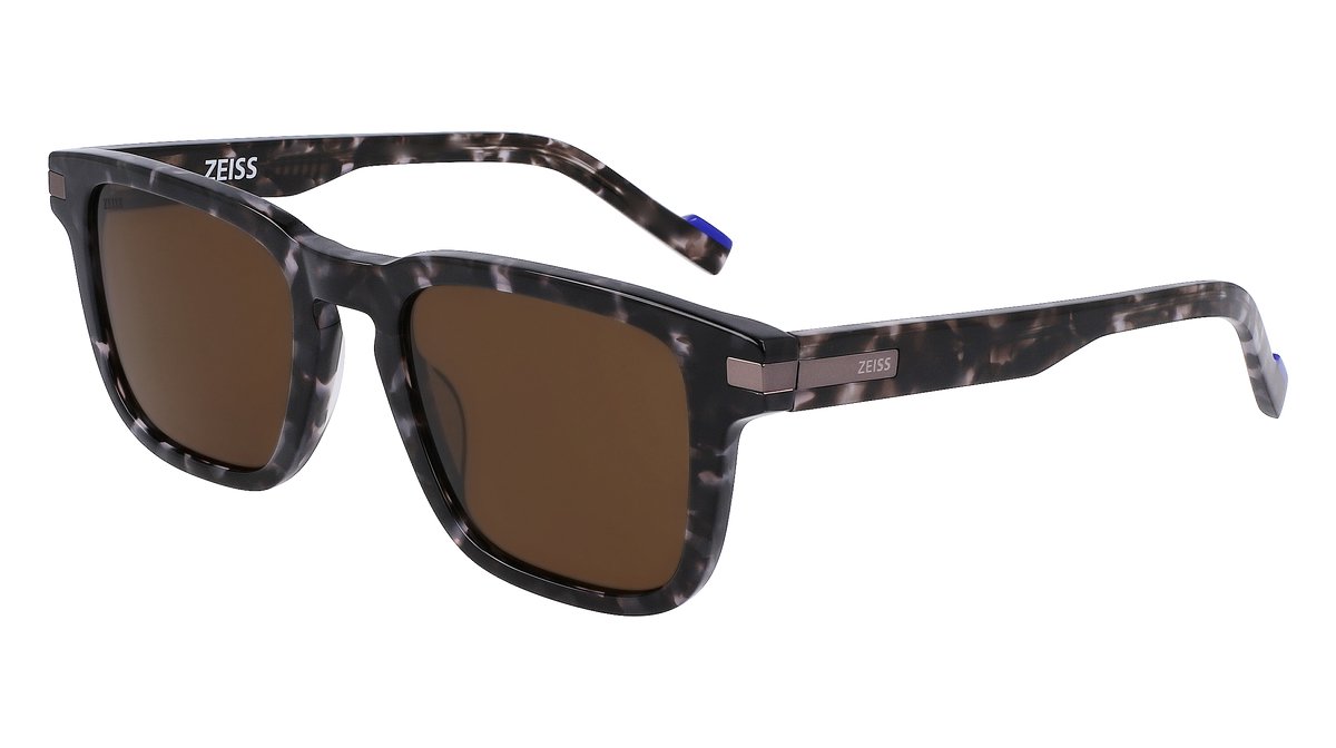 ZEISS ZS22519S 062 BLACK TORTOISE 52/21/145 MALE Zonnebrillen