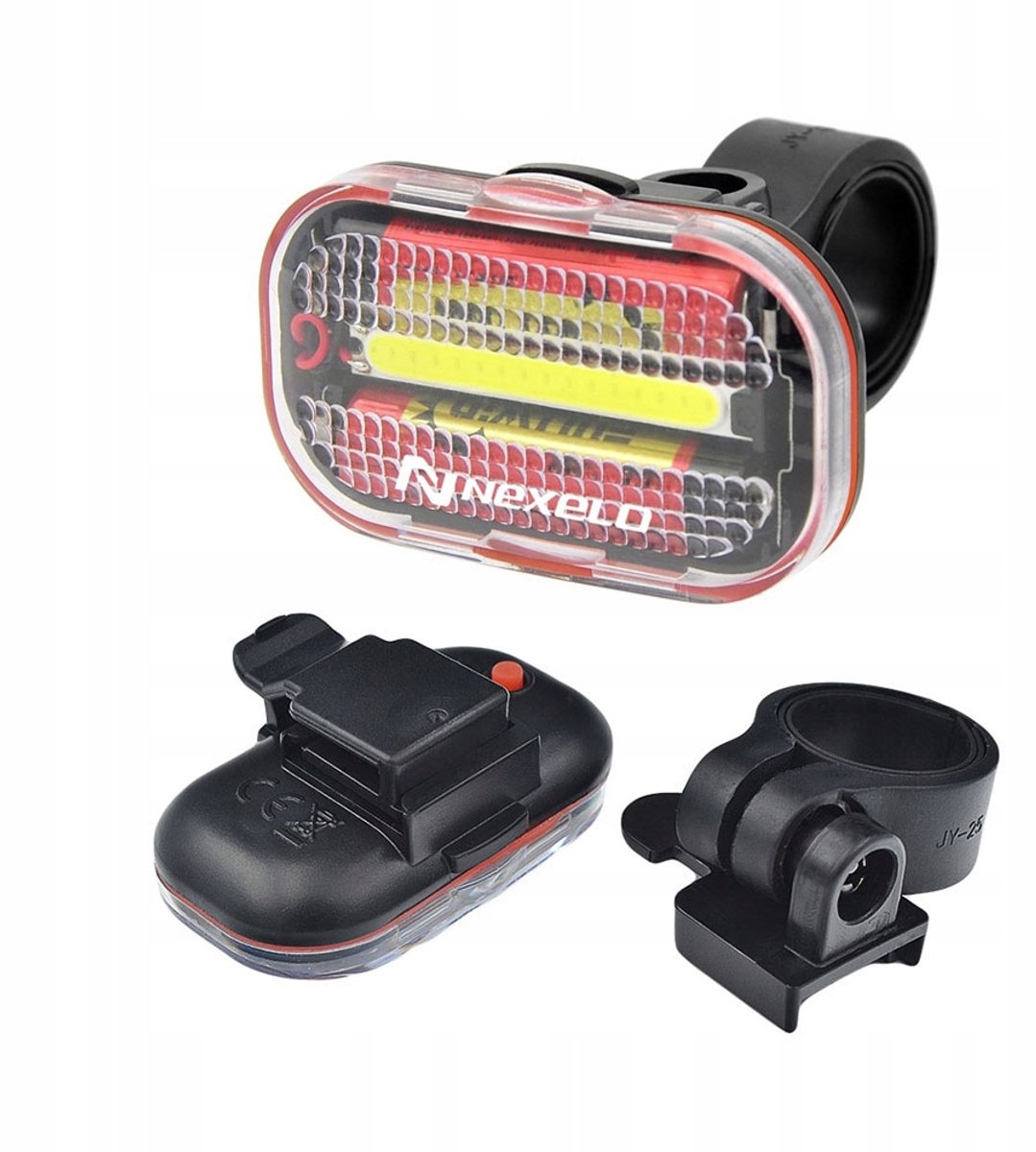 Nexelo Fietslamp Voorzijde LED - 15 LEDs, Inclusief Batterijen