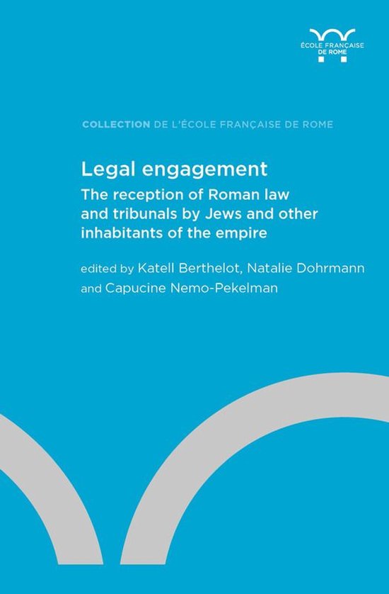 Collection de l'École française de Rome - Legal engagement - cover