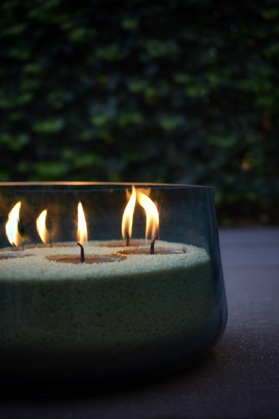 Burning Sand Kaarsenzand Winter Dreams – 400 g met Lonten