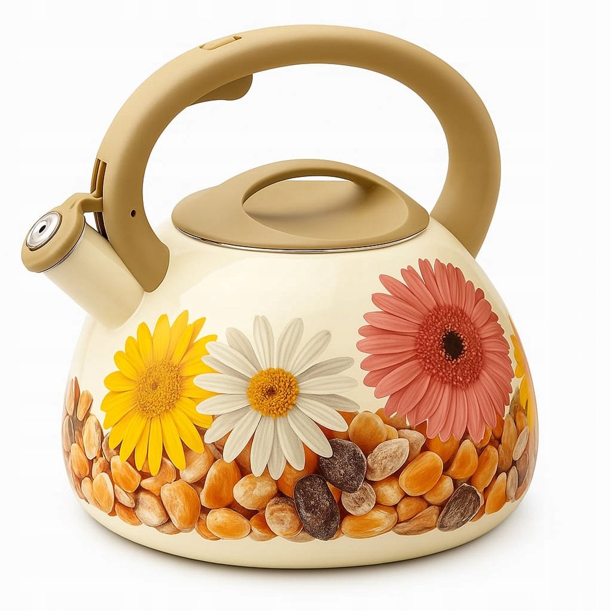 Emmer RVS Waterkoker 3L met Brede Bodem