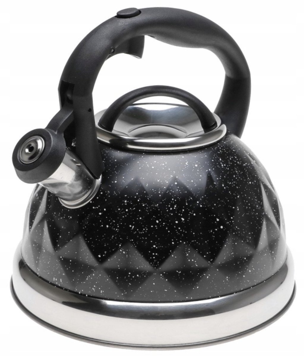 Brunbeste Marmor Inductieketel met Fluitje 3L