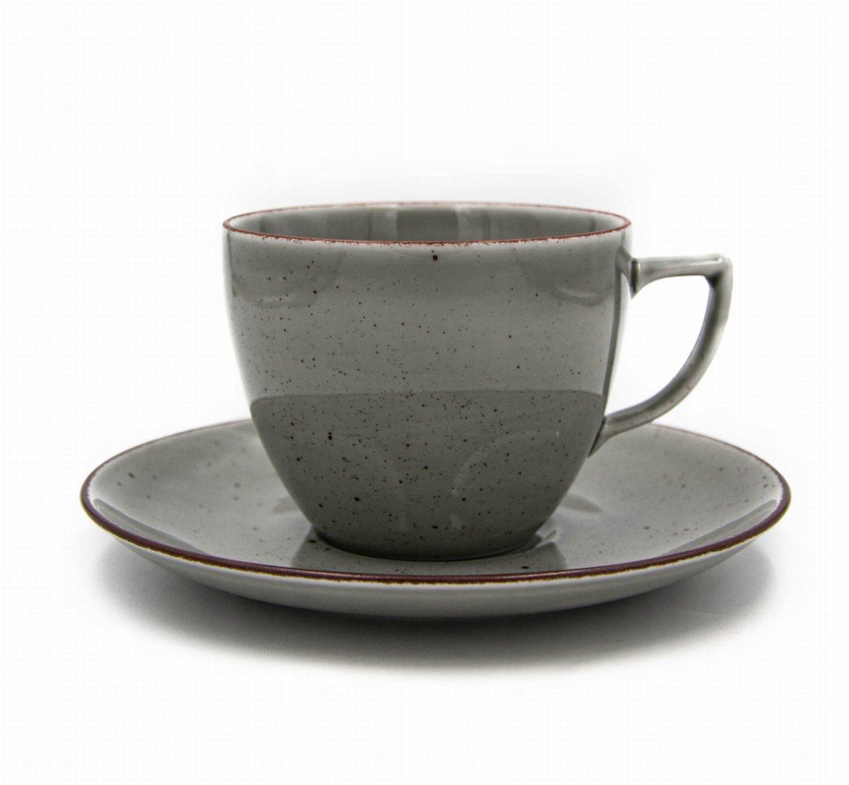 Merkloos Koffie- en Teeservies 6/12 Delig - Stijlvol en Handbeschilderd