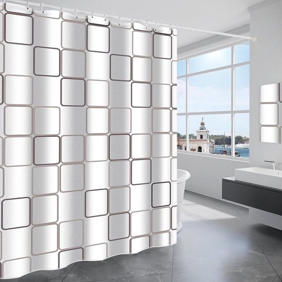 Moderne Stijl Pruim Bloesem Vlinder Douche Gordijn Bad Waterdicht Bestand Stof Toilet Decor Gordijnen Multi Size 60x72 inch (BxH