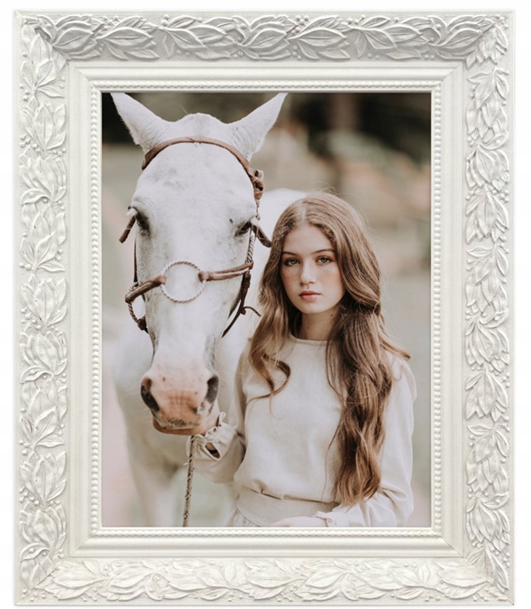 Houten Fotolijst A4 21x29,7cm Wit - Faust