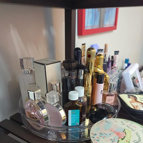 LUZOON Keuken Organizer Kast, Lazy Susan Draaibare Kruidenhouder