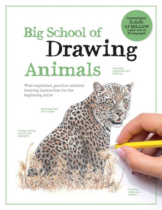 Big School of Drawing - Big School of Drawing Animals - cover