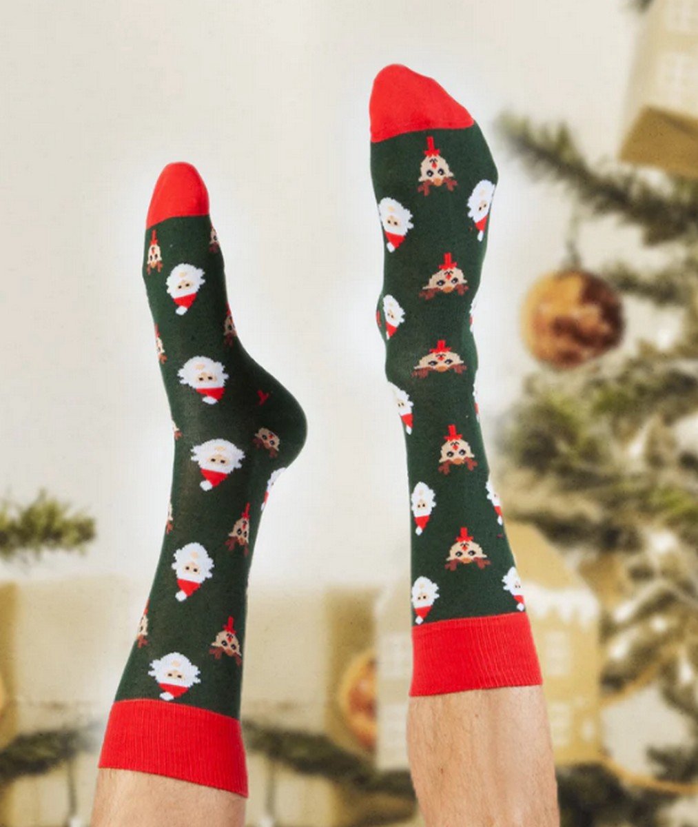 DillySocks rudolph in the forest 41-46