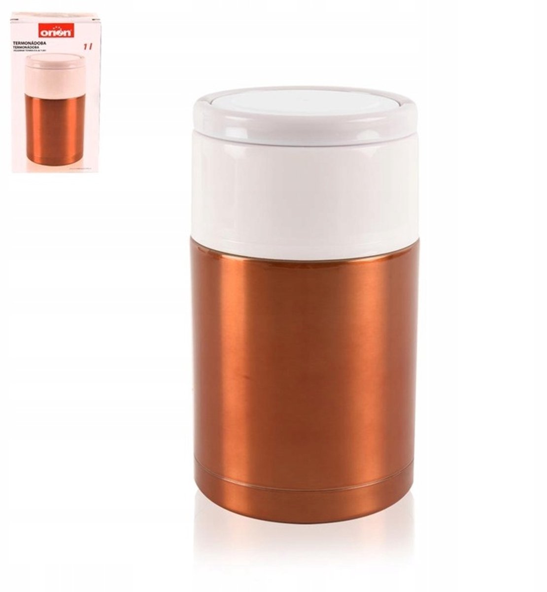 Orion Thermos 0,6L - Roestvrij Staal, Ideaal voor Maaltijden