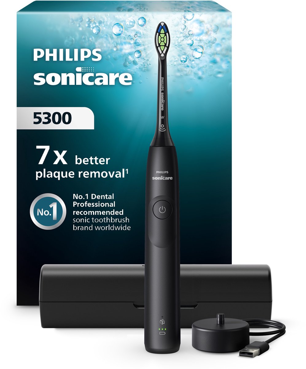 Philips Sonicare 5300 Series HX7101/02 Zwart