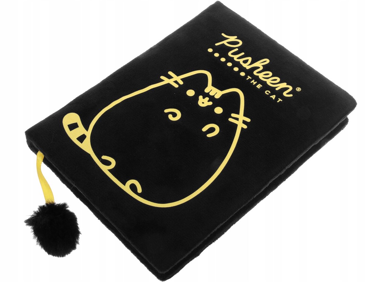 Notatnik pluszowy A5 96 kartek Pusheen