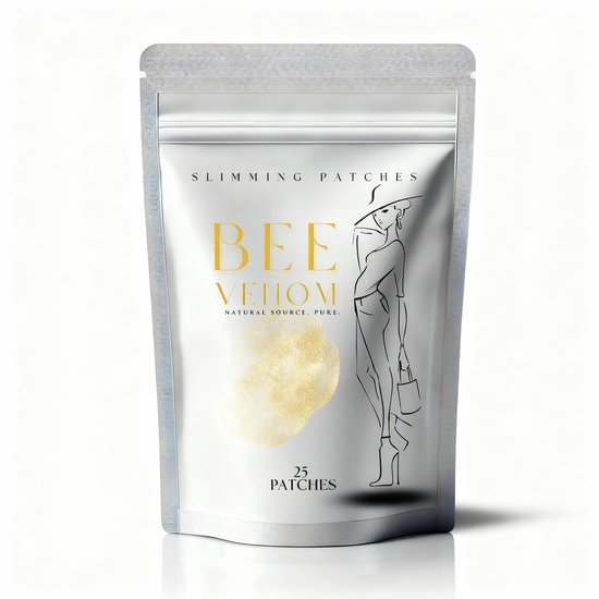 Bellive Bee Venom Afslankpleisters – Slimming Patches voor Buik & Taille – 25 Stuks – Ondersteunt Vetverbranding