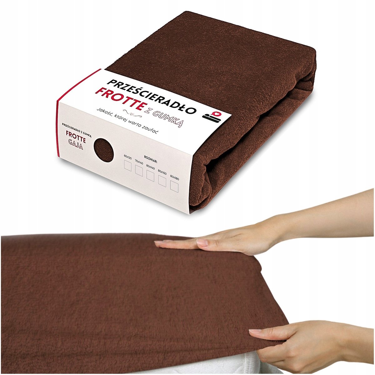 Frotte hoeslaken met elastiek 140x70 cm - Zacht en duurzaam