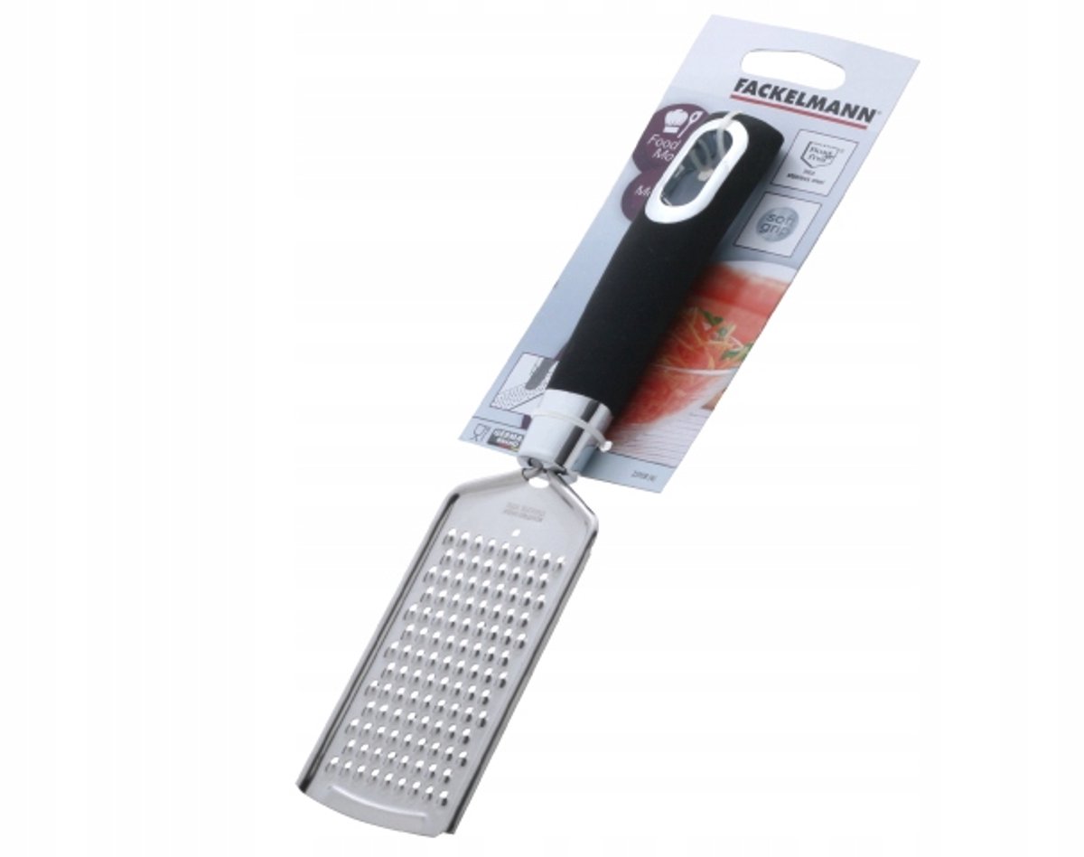 Fackelmann Mini Raspel - Roestvrij Staal, Antislip Handvat