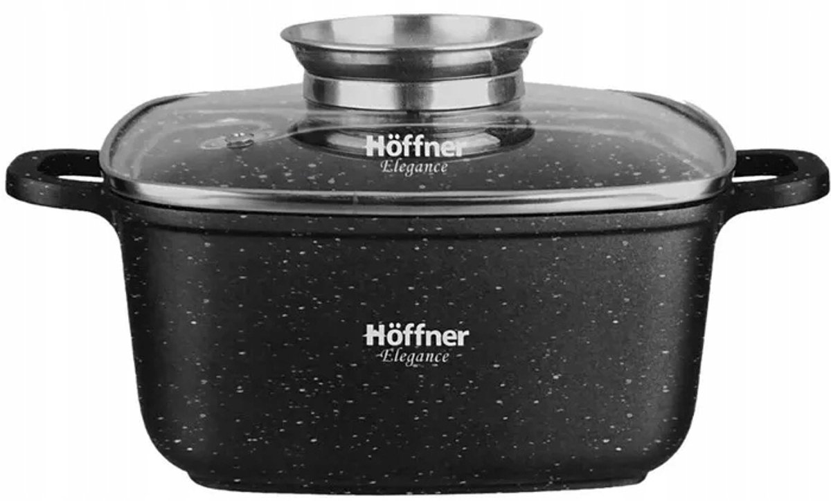 Hoffner Marmor Kookpan 2.8L 20cm - Geschikt voor Inductie