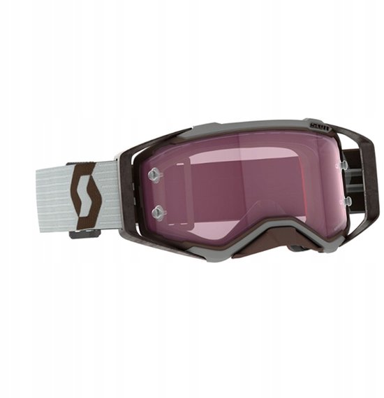 SCOTT Prospect Amplifier crossbril - Grijs/Bruin/Roze