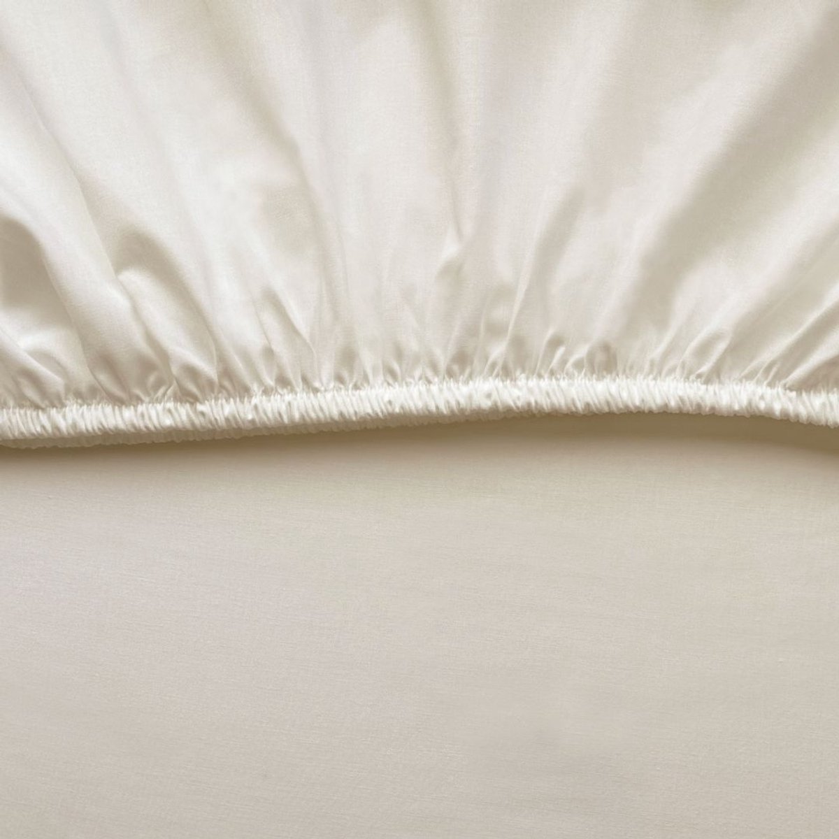 Kayori Kiyo Topper Hoeslaken Tencel - 100x200-210cm - Rondom Elastiek - Verkoelend - Offwhite